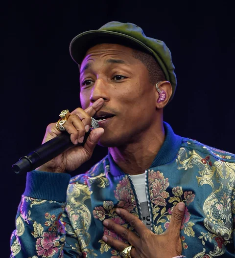 Pharrell Williams teaches music masterclass at NYU