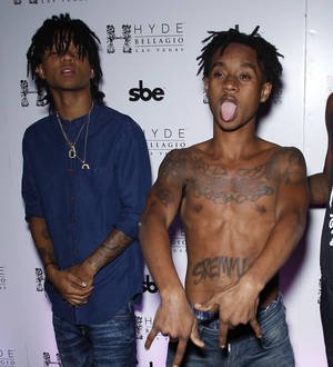 Rae Sremmurd's Slim Jimmy 'splits open' leg in Governors Ball stage fall