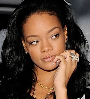 Rihanna attends grandmother's wake