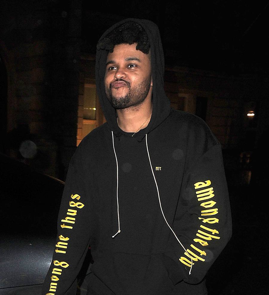 The Weeknd joins Taylor Swift at Formula 1 party