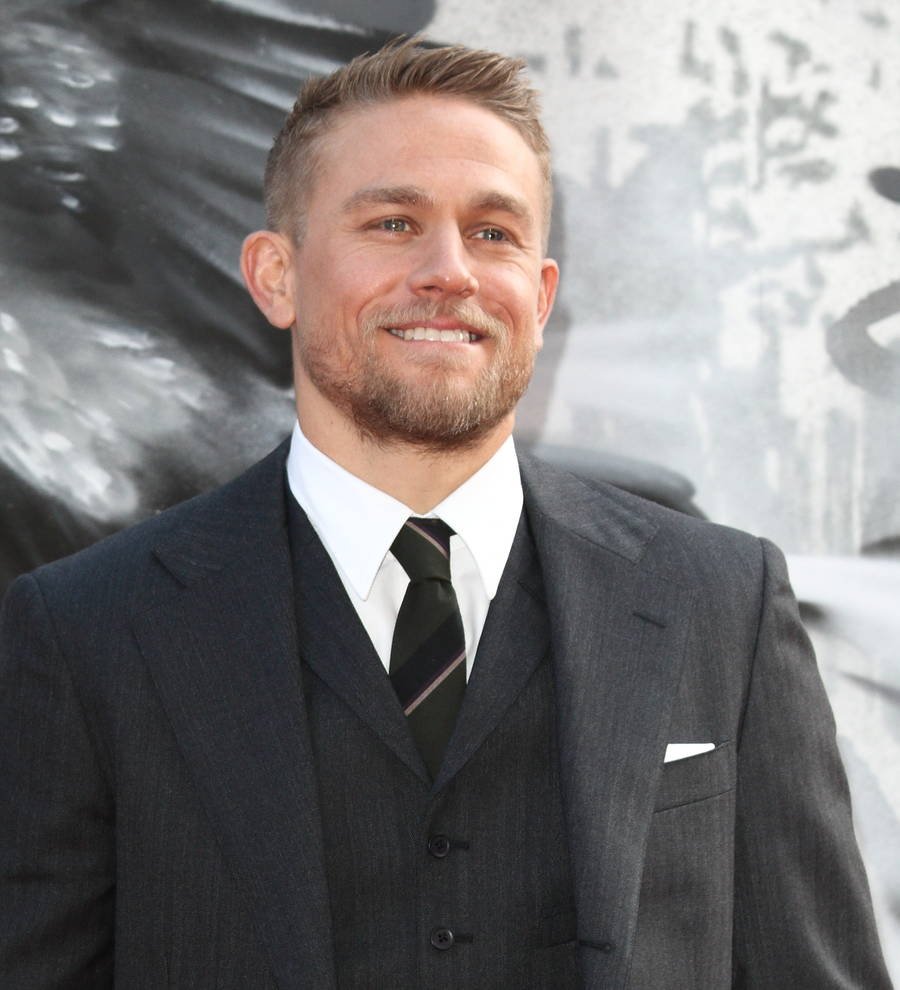 Charlie Hunnam is a godfather