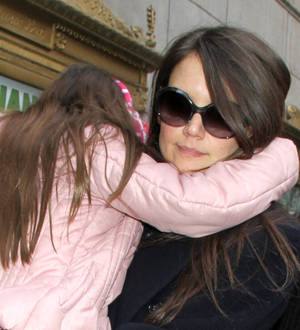 Katie Holmes prepping for Valentine's Day as a single lady