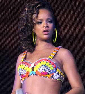 Rihanna's karaoke night for pal's birthday