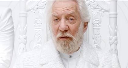 President Snow Addresses the Masses in 1st 'Mockingjay' Teaser Trailer