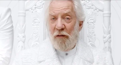 President Snow Addresses the Masses in 1st 'Mockingjay' Teaser Trailer