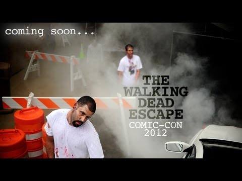 YH Versus THE WALKING DEAD Zombies! -- Comic Con 2012