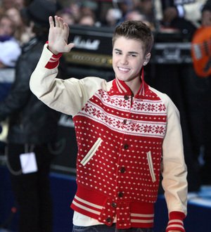 Justin Bieber's mum ruined Santa secret