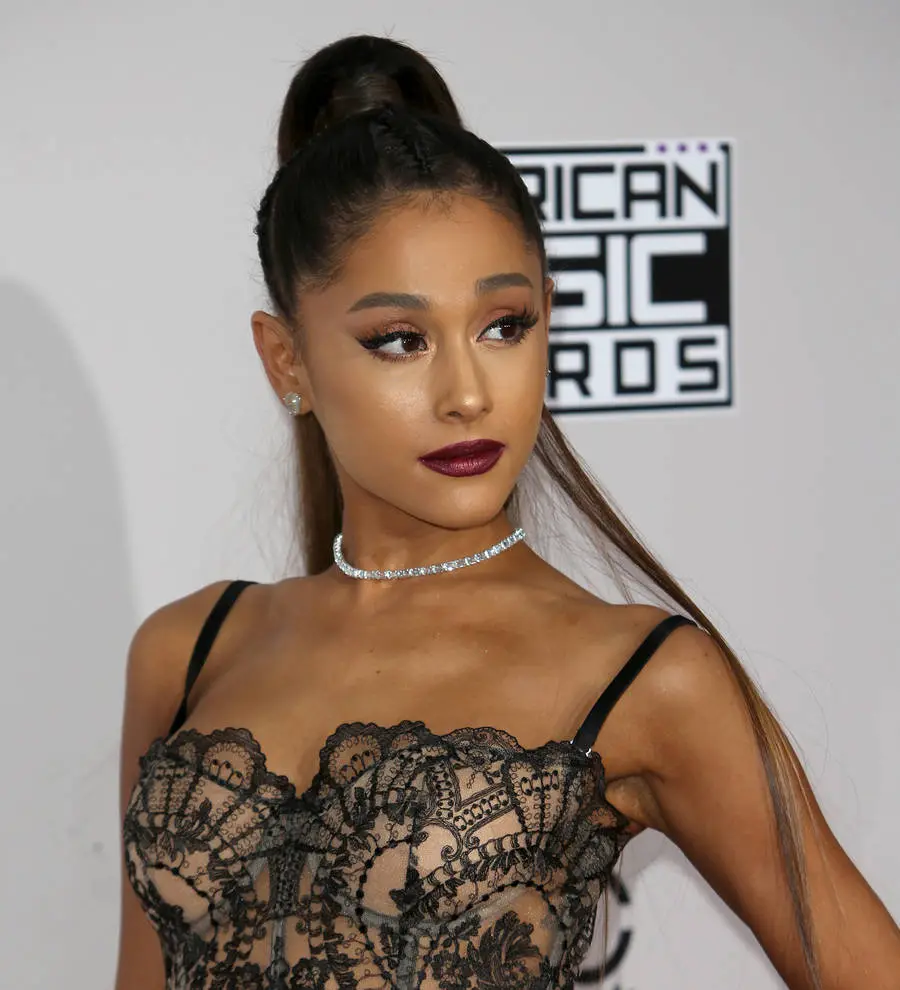 Ariana Grande reunites with Victorious castmates during concert