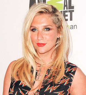 Ke$ha's saucy lip tattoo