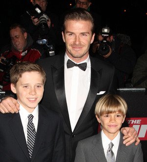 David Beckham's sons cringing over latest underwear advert