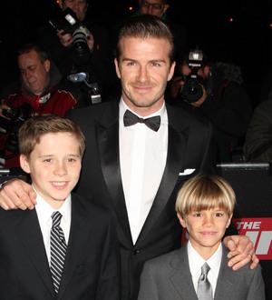 David Beckham's sons cringing over latest underwear advert