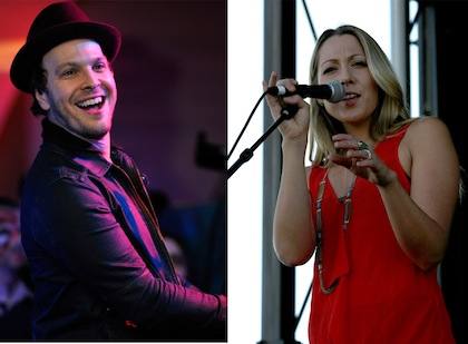 Gavin DeGraw & Colbie Caillat Bring Valentine's Early!