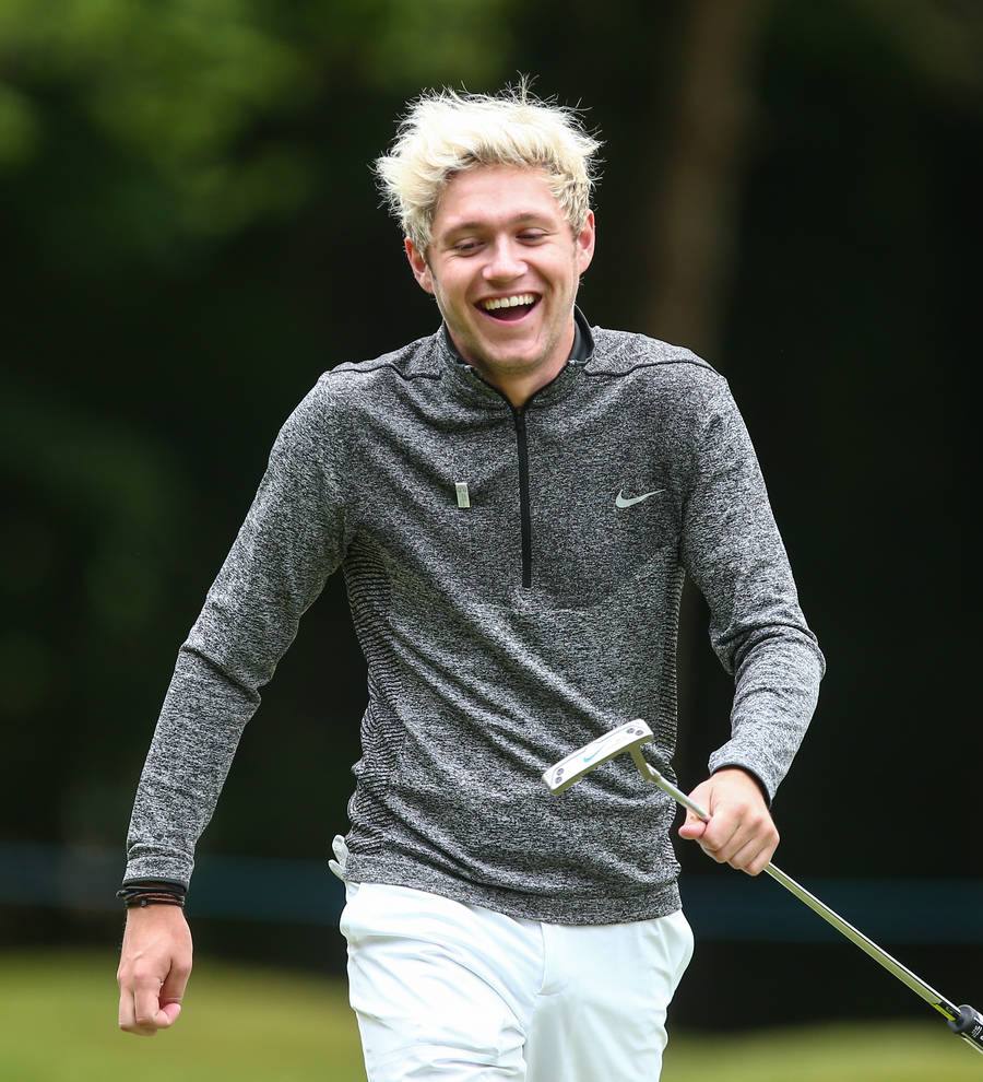 Niall Horan tees up at Northern Ireland Open golf tournament