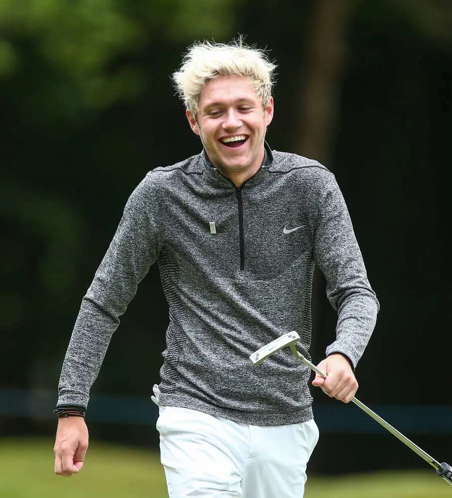 Niall Horan tees up at Northern Ireland Open golf tournament