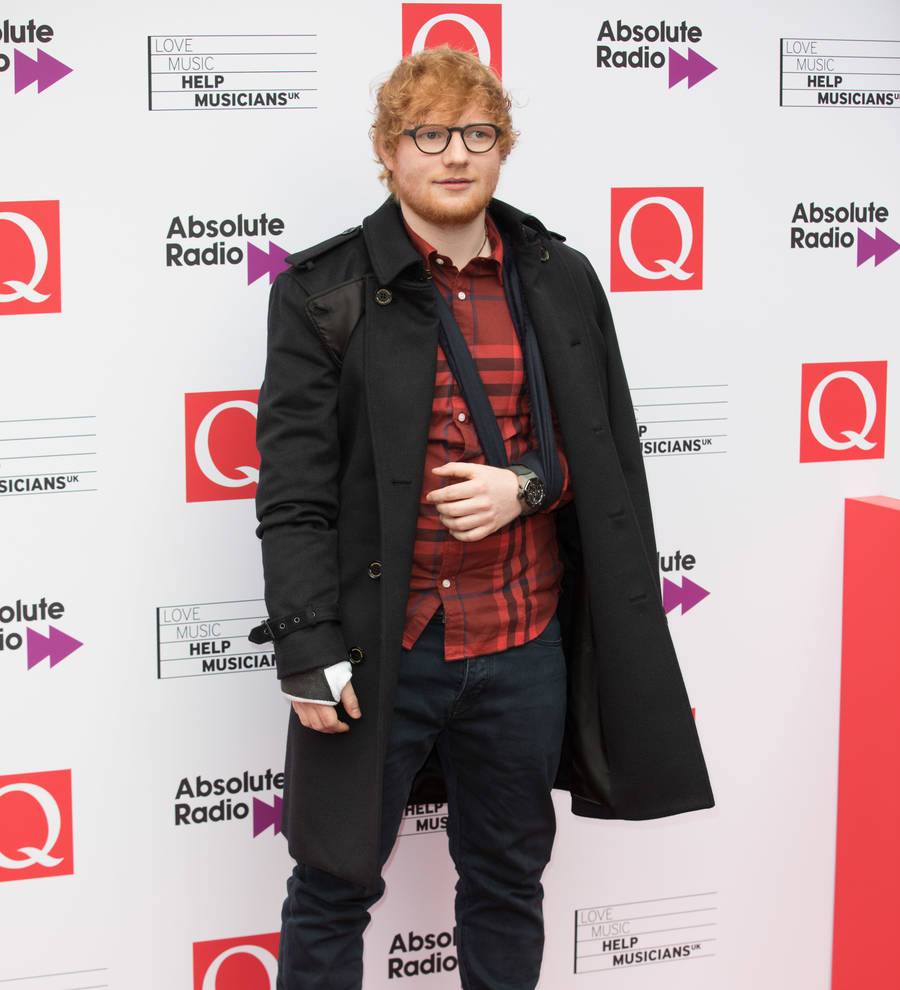 Ed Sheeran was dependent on girlfriend as he recovered from nasty bike fall