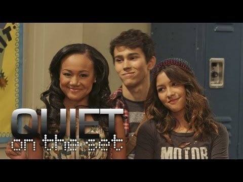 Cast of Nickelodeon's HOW TO ROCK Explain the Concept - QUIET ON THE SET (Part 2 of 3)