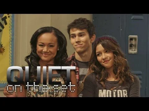 Cast of Nickelodeon's HOW TO ROCK Explain the Concept - QUIET ON THE SET (Part 2 of 3)