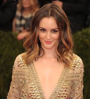 Leighton Meester models for Jimmy Choo