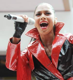 Nicole Scherzinger launches London's supersize mall
