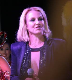 Britney Spears unveils cancer team-up on special day
