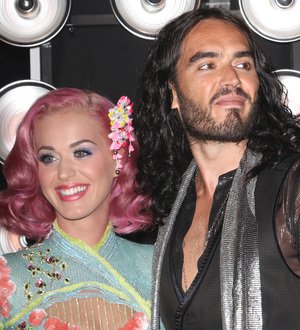Russell Brand and Katy Perry support Wall Street demo
