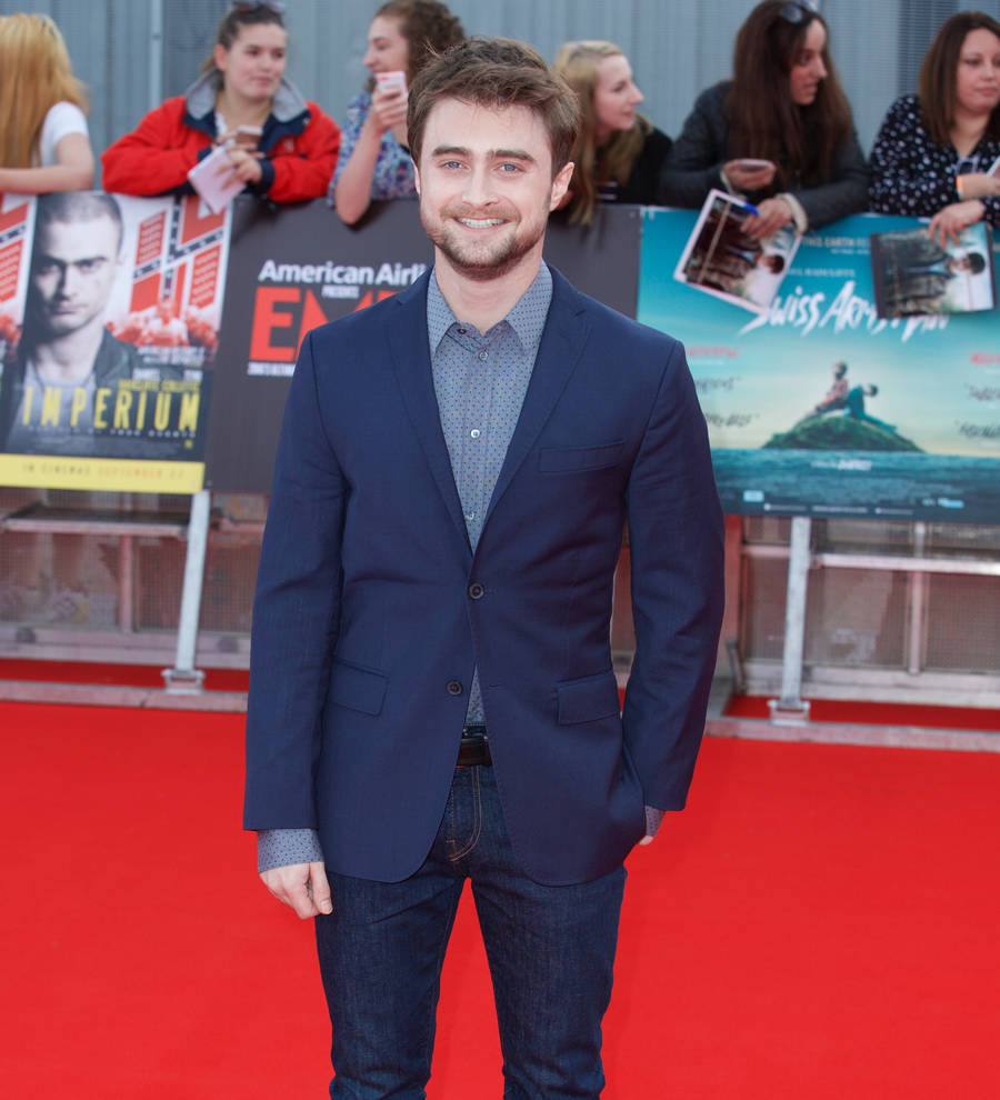 Daniel Radcliffe collects his movie jeans