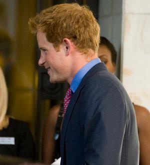 Prince Harry makes first public appearance since photo scandal