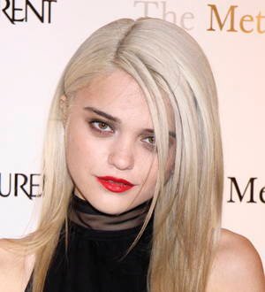 Sky Ferreira models for Saint Laurent Paris