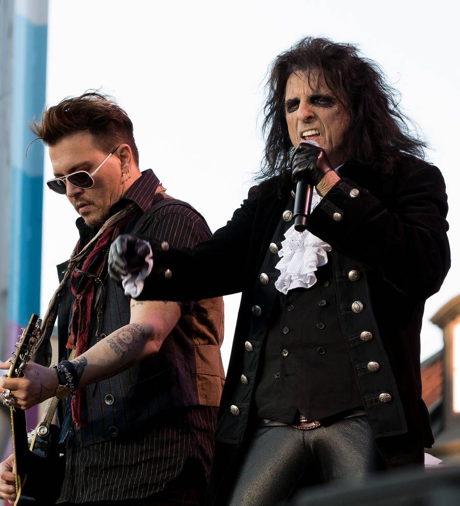 Johnny Depp kept divorce drama from bandmate Alice Cooper