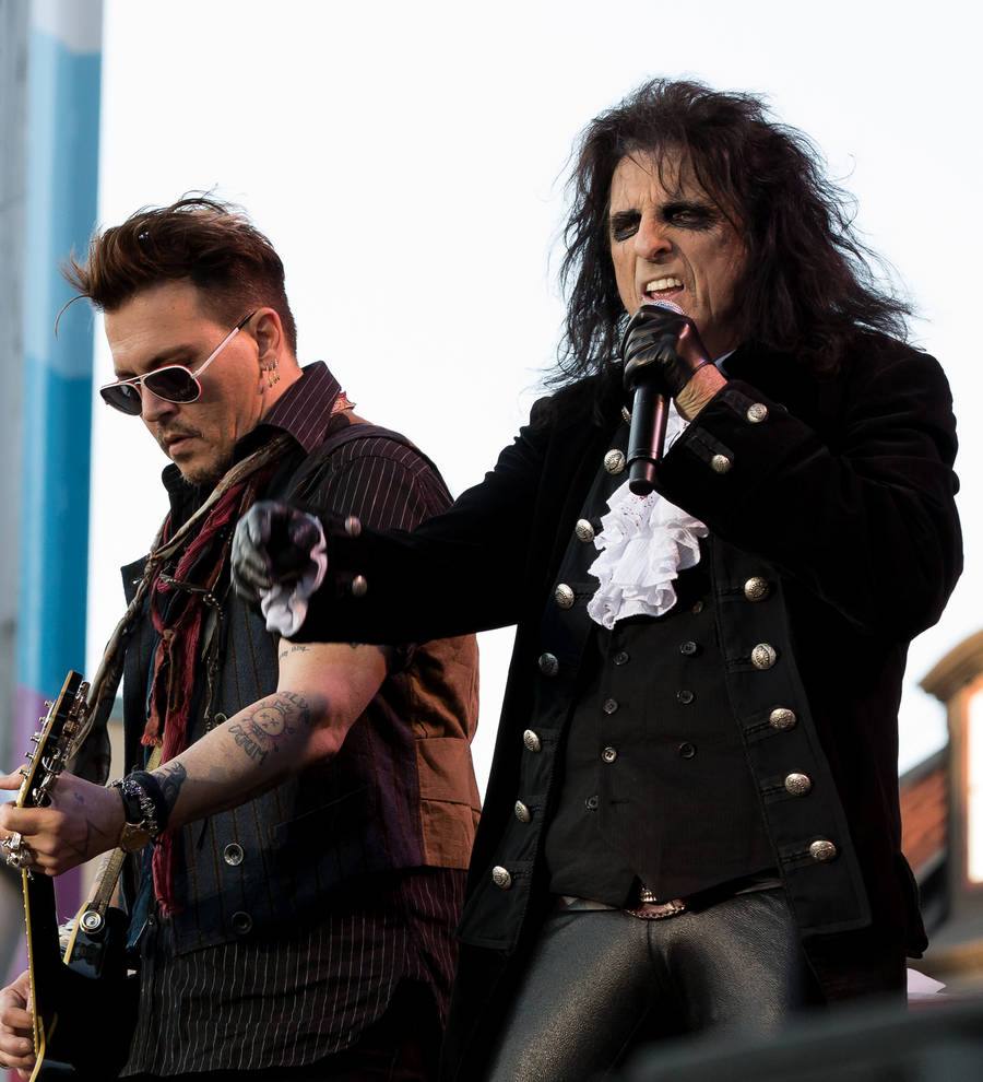 Johnny Depp kept divorce drama from bandmate Alice Cooper