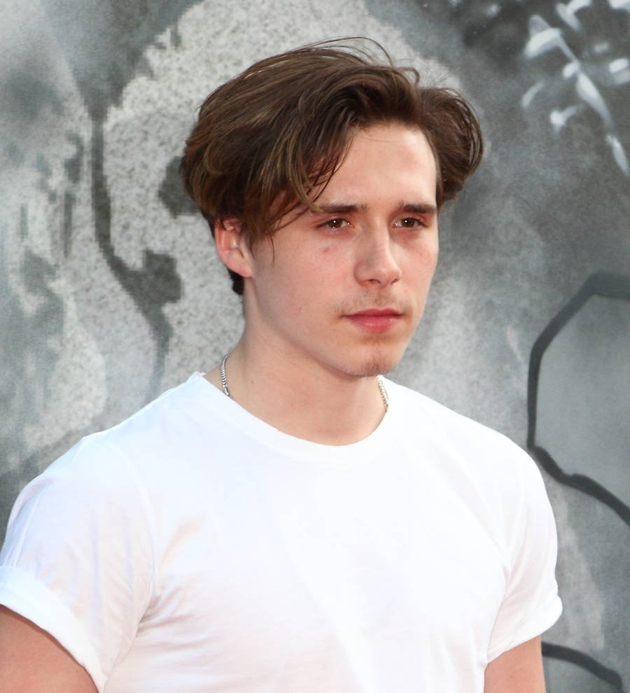 Brooklyn Beckham unfazed by life in the limelight