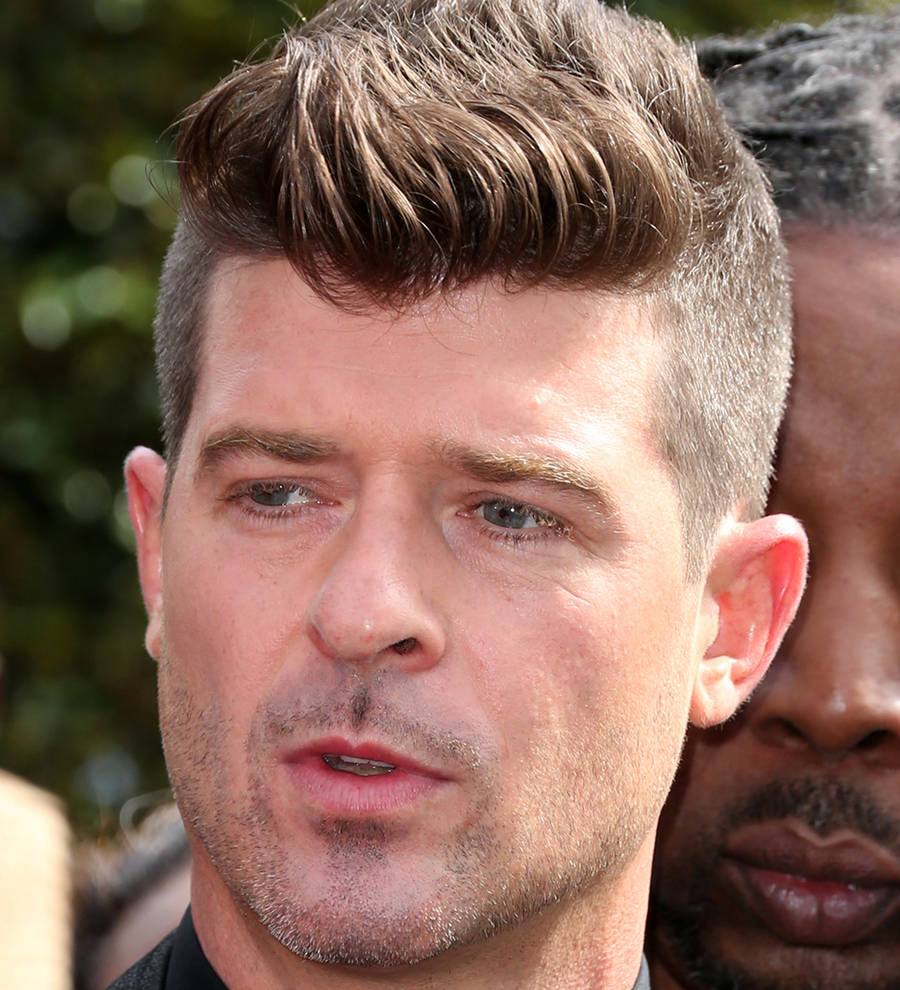Robin Thicke was 'drunk and high' during interviews