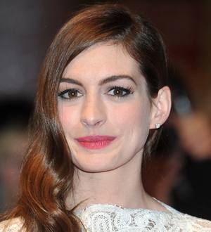 Anne Hathaway among Occupy protesters in New York