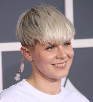 Robyn visits Swedish students who are building her a robot