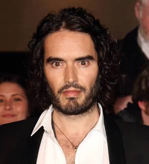 Russell Brand creates vegetable plot