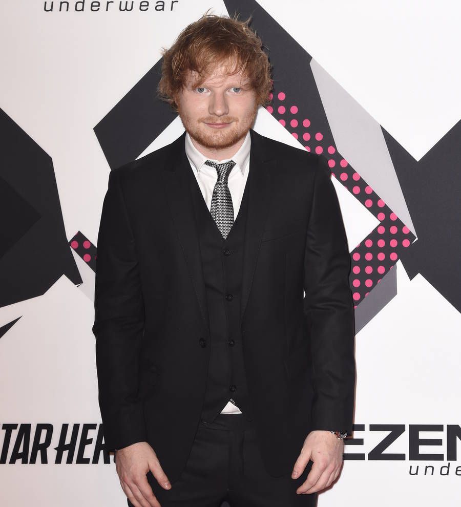 Ed Sheeran jokes about 'sword' scar at first show of the year