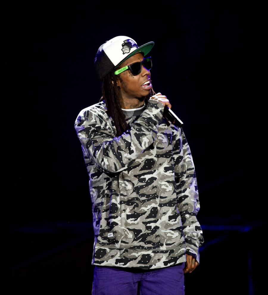 Portrait of Lil Wayne