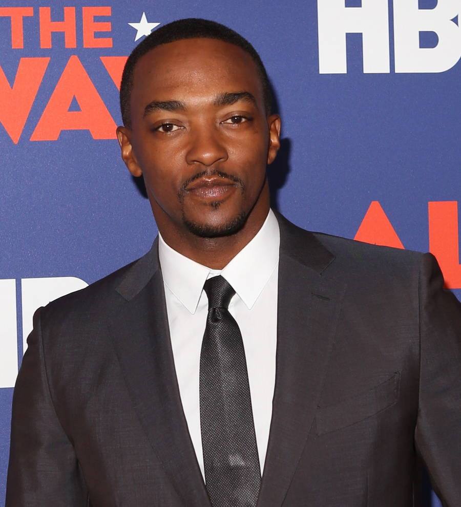 Anthony Mackie was teased about All the Way weight gain