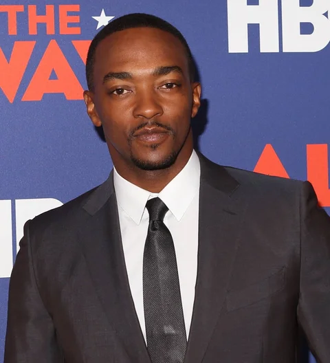 Anthony Mackie was teased about All the Way weight gain