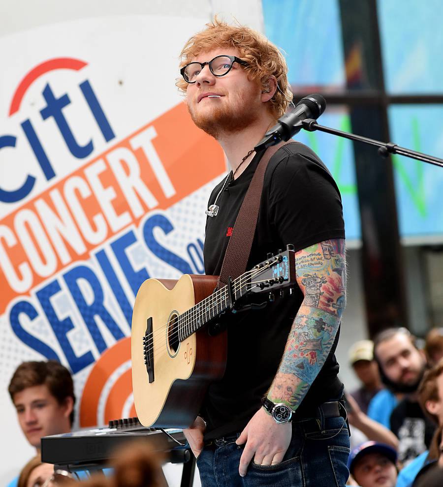 Ed Sheeran cancels shows after fracturing wrist and elbow in bike accident