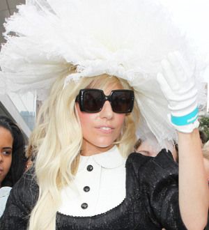 Lady Gaga films short fashion clips