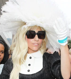 Lady Gaga films short fashion clips