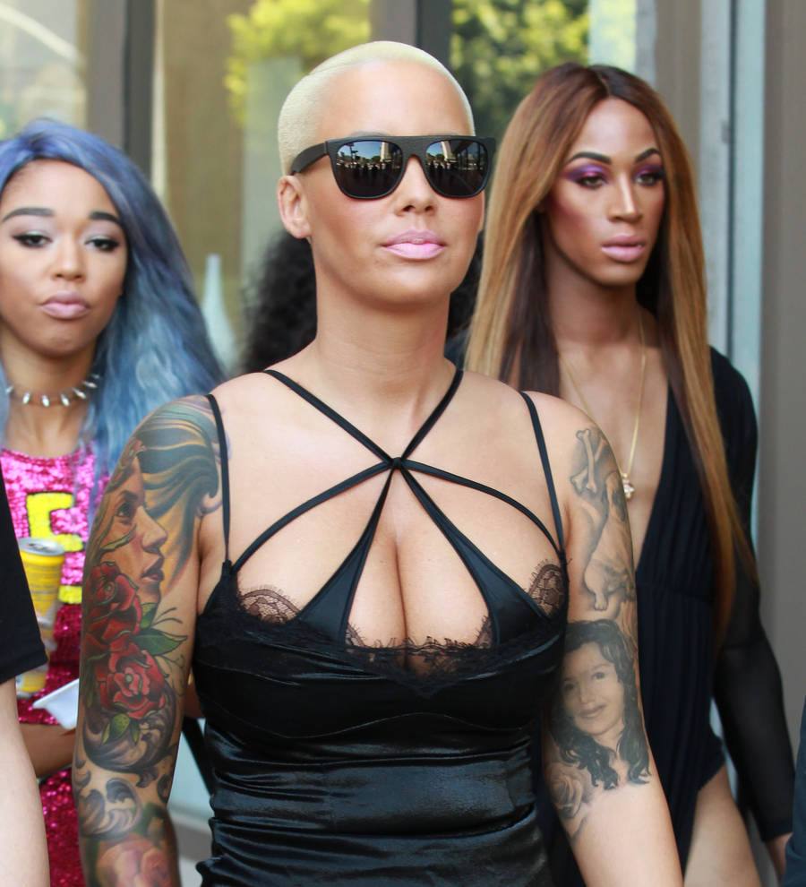 Amber Rose cries as she makes peace with Wiz and Kanye