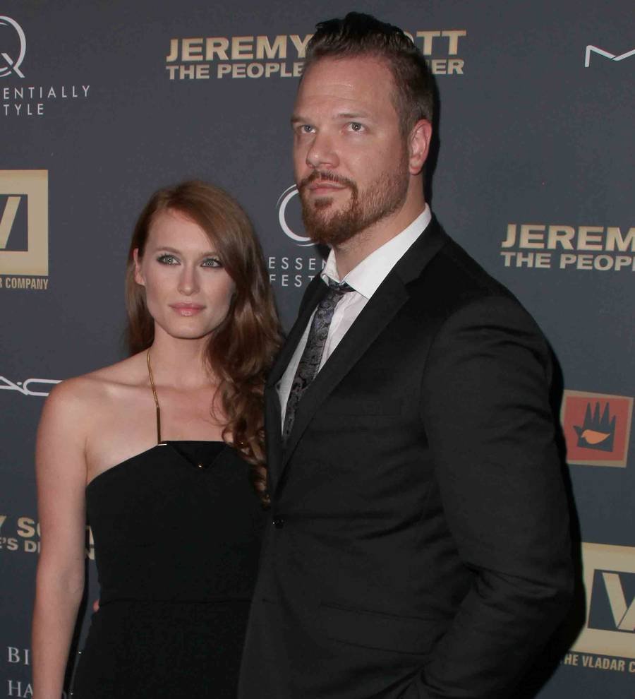 Leven Rambin and Jim Parrack wed