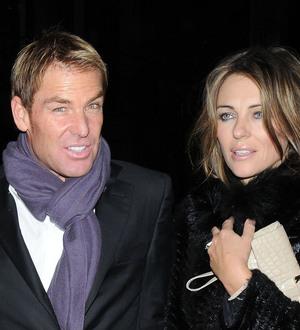 Elizabeth Hurley split from Shane Warne briefly
