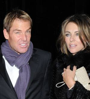 Elizabeth Hurley split from Shane Warne briefly