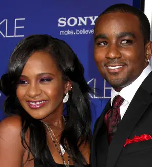 Whitney Houston's daughter in crash