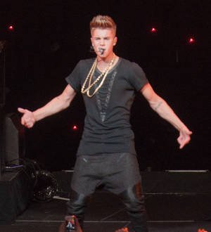 Justin Bieber testing comedy skills on SNL