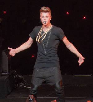 Justin Bieber testing comedy skills on SNL