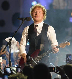 Courteney Cox books Ed Sheeran for wedding party